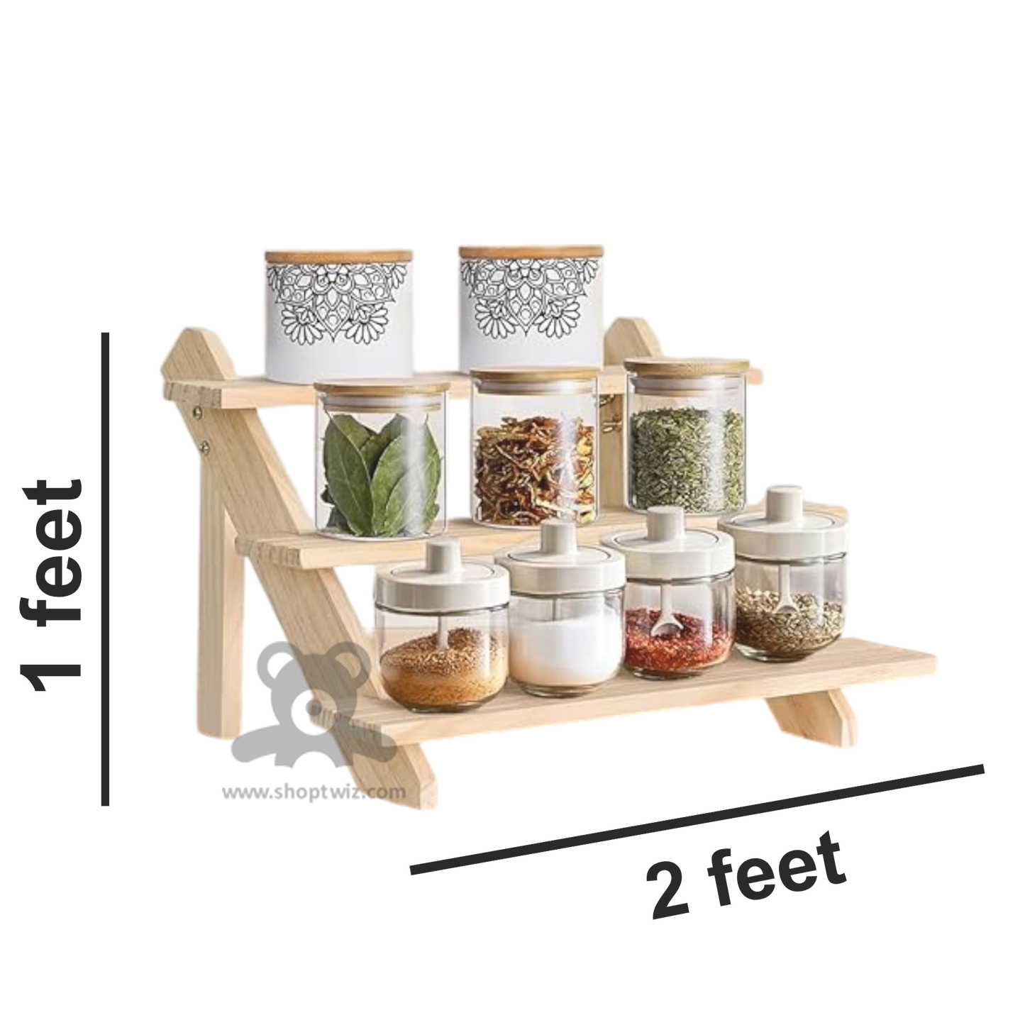 ShopTwiz Kitchen Box and Bottle Stand
