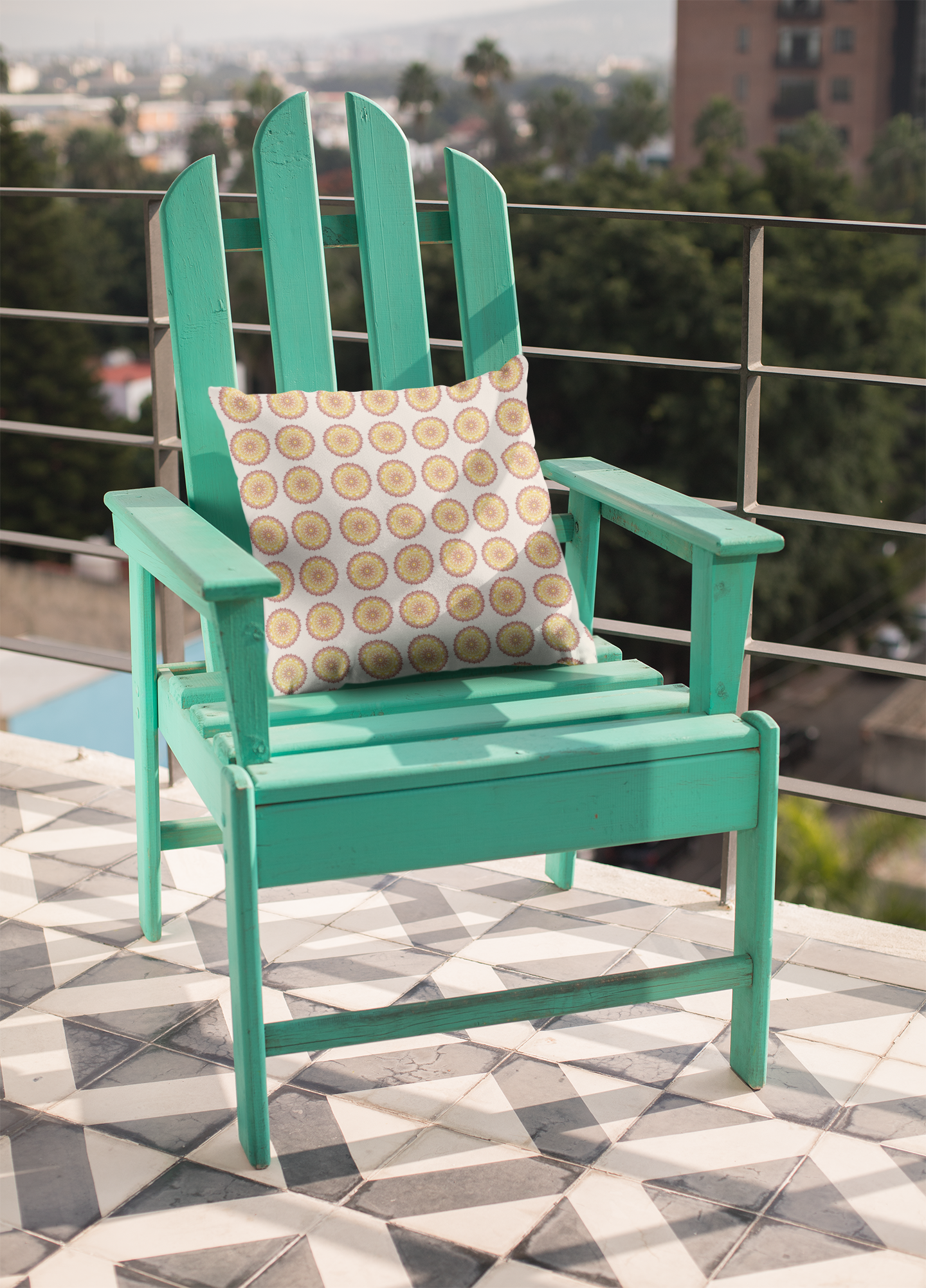 Ethnic Cushion Comfy Cove Cushion Cover (12 x 12 cm) (Filler Included)