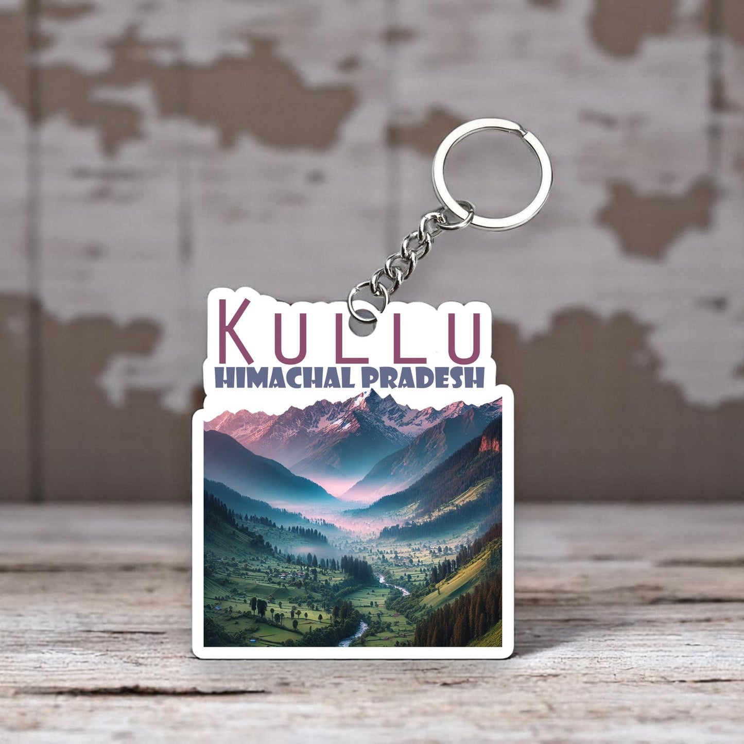 Kullu Himanchal Pradesh Key chain ( Set of 2 )
