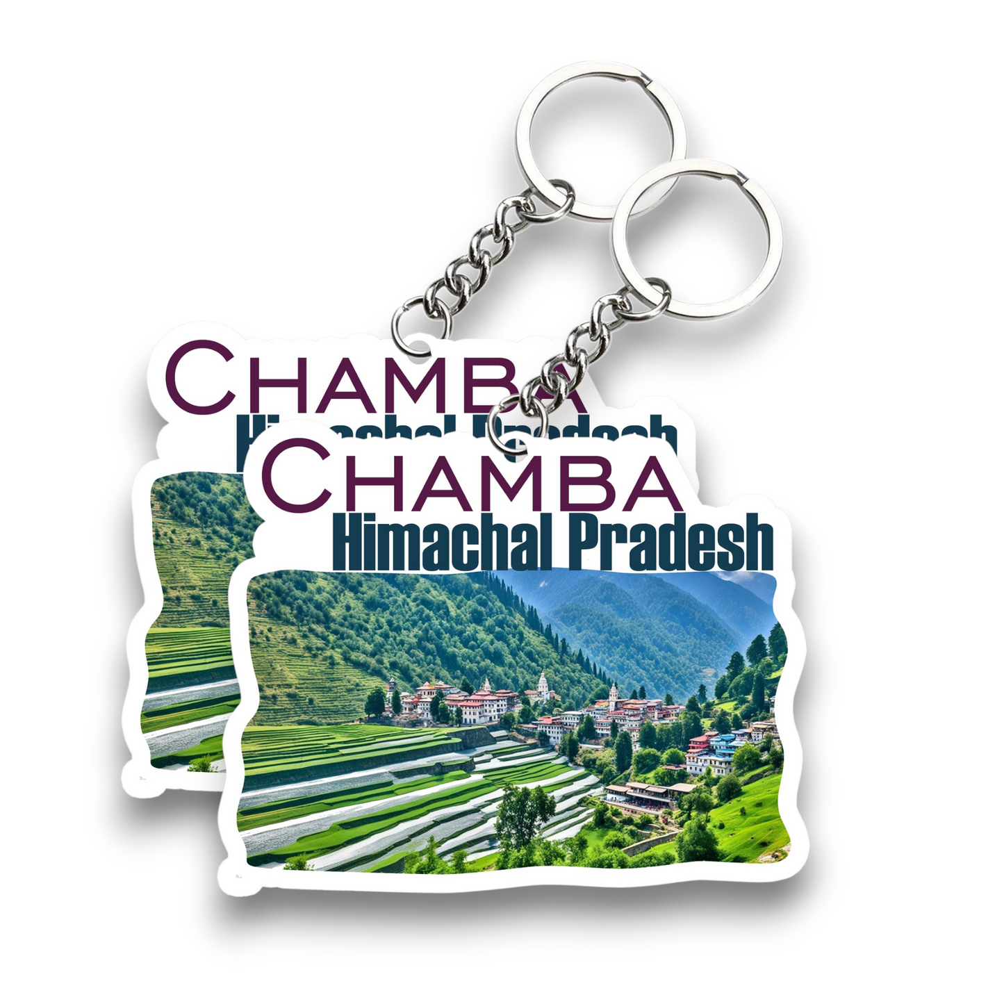 Chamba Key chain ( Set of 2 )