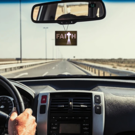 ShopTwiz Symbol of True Faith Car Hanging Decorative