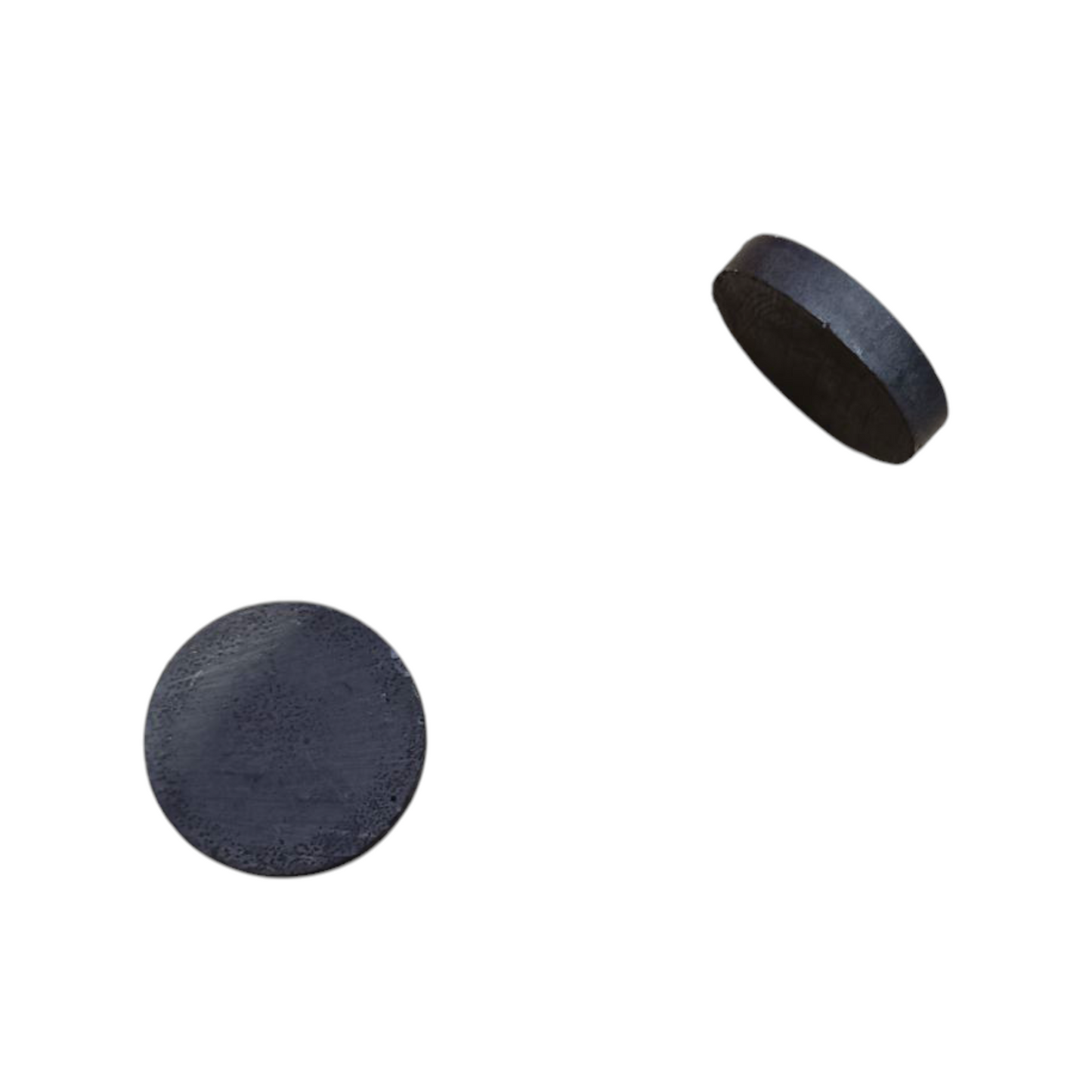 ShopTwiz Black Magnet Button  ( 1 Piece ) 4 mm Thick ( 20 mm x 20 mm )