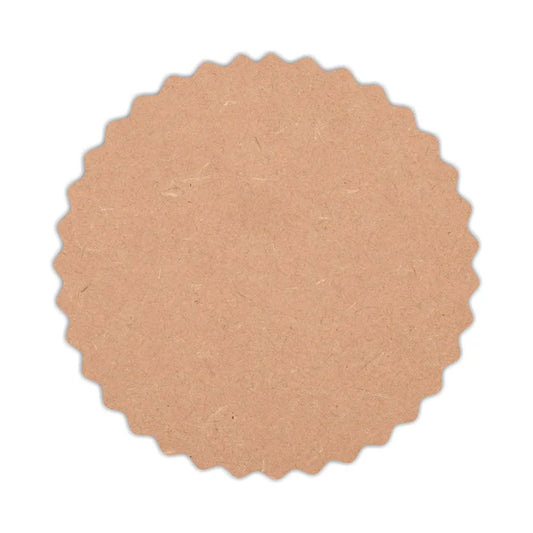 Zigzag Design MDF Base for DIY Project