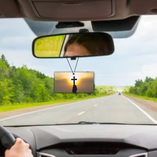 ShopTwiz Yesu Divine Blessing Car Hanging Decorative