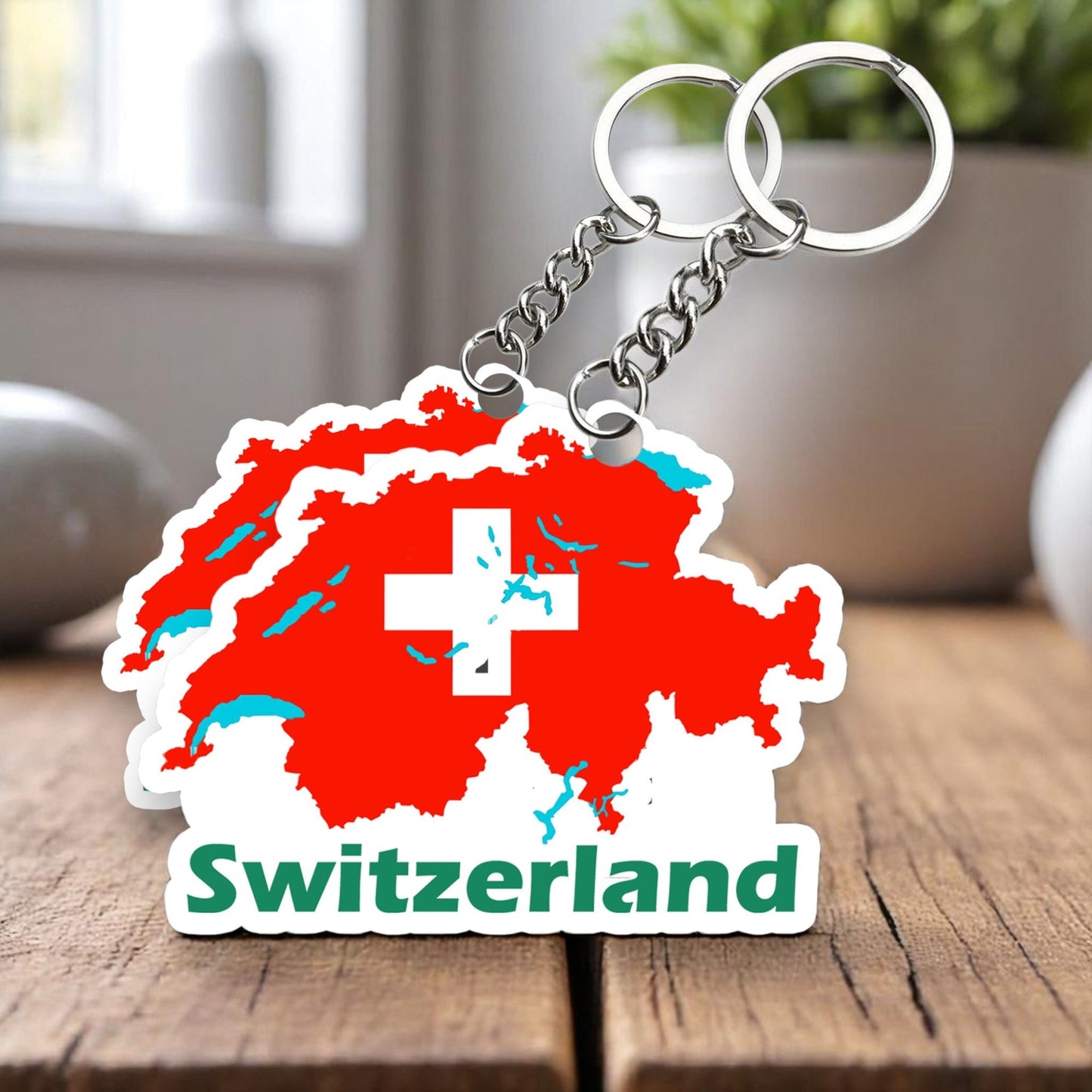 Switzerland Key chain ( Set of 2 )