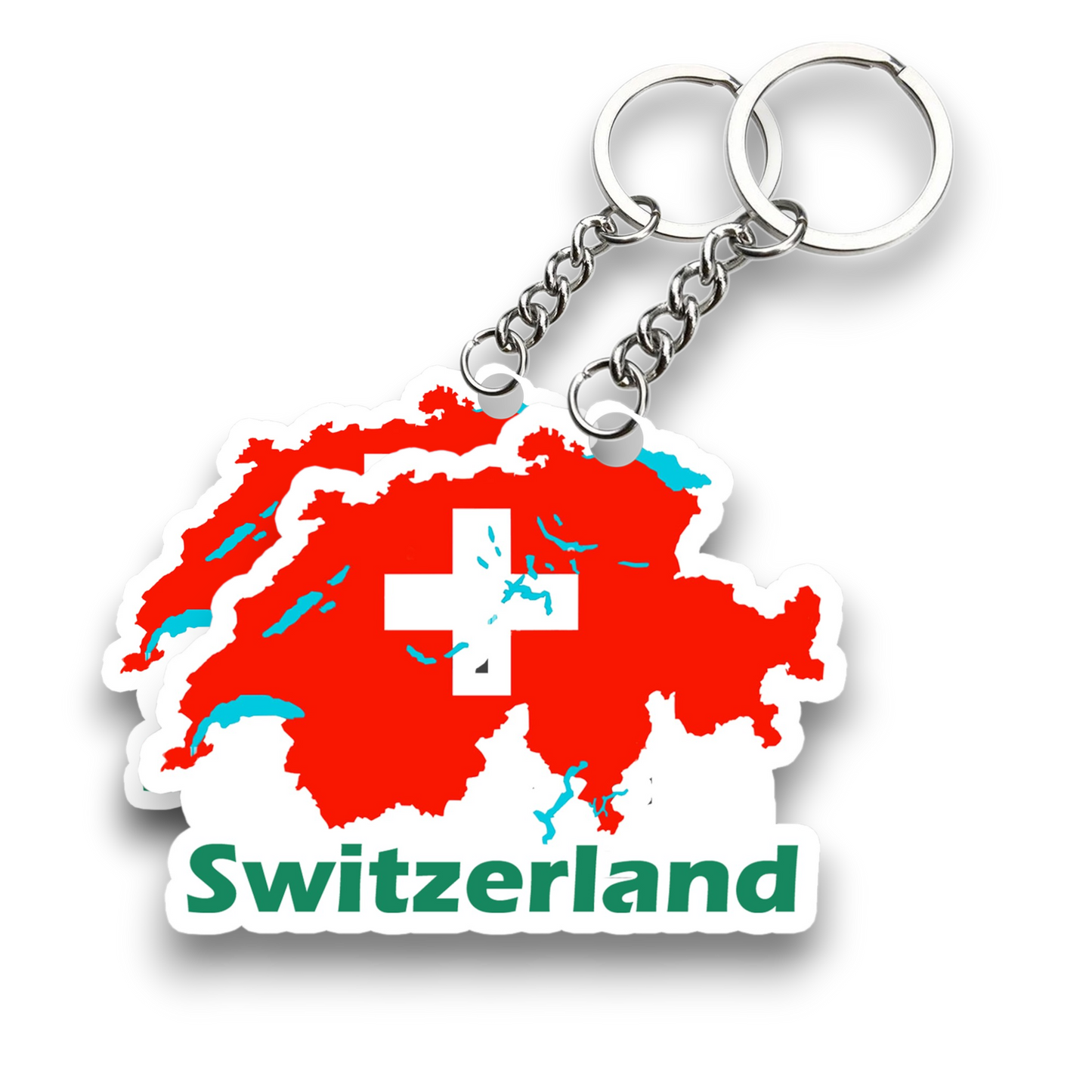 Switzerland Key chain ( Set of 2 )