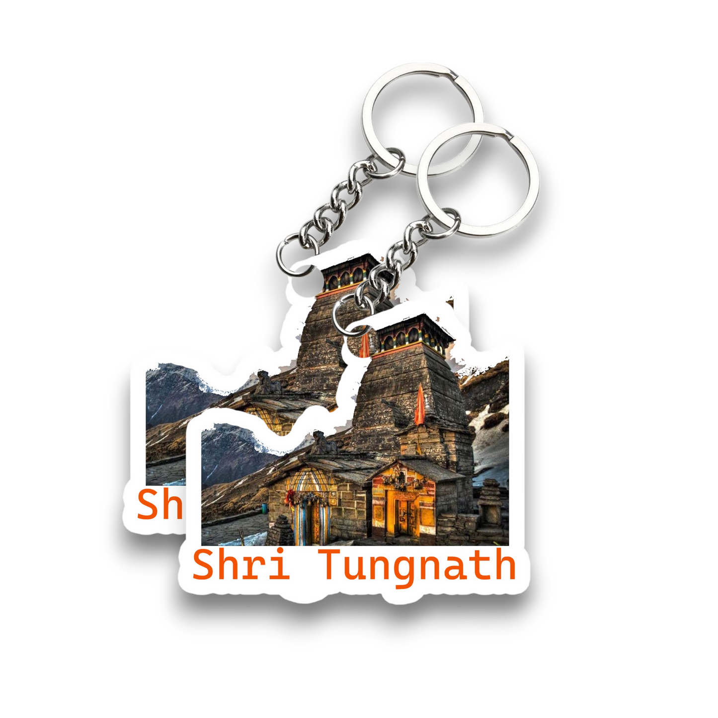 Beautiful Shri Tung Nath Key chain ( Set of 2 )