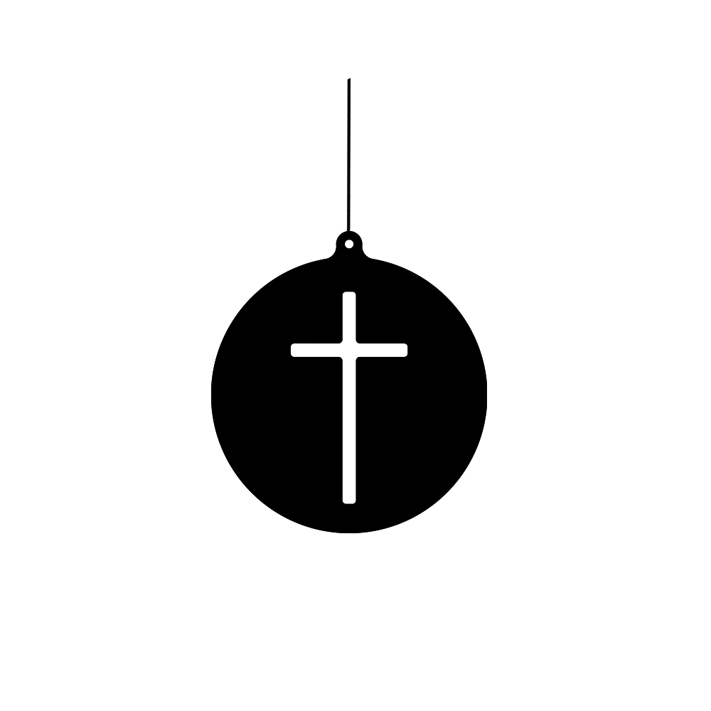 ShopTwiz Yesu Ji Cross Blessing Car Hanging Decorative