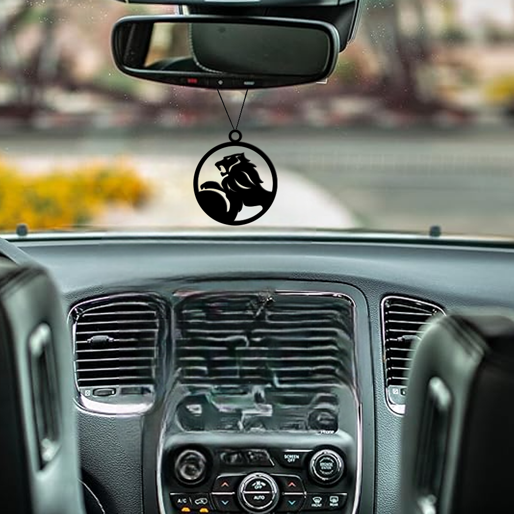 ShopTwiz Lion Courage Charm Car Hanging Decorative