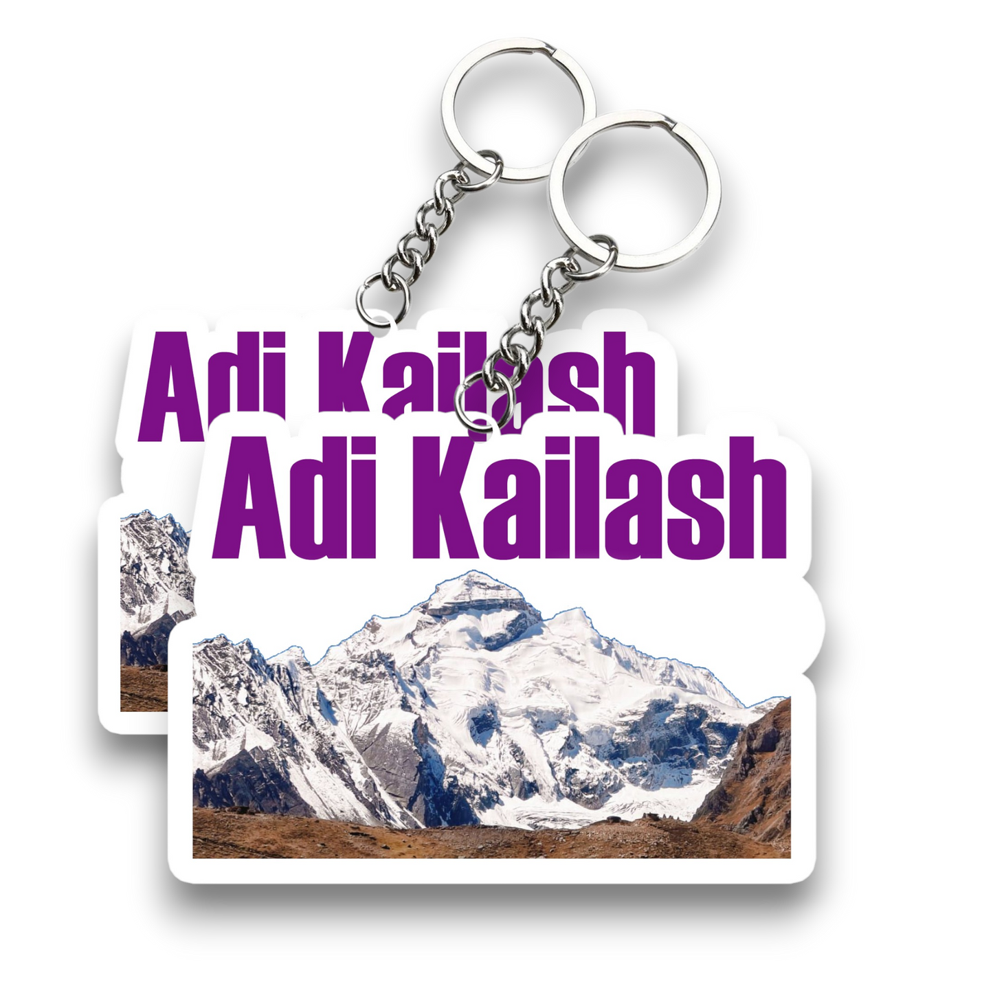 Adi Kailash Key chain ( Set of 2 )