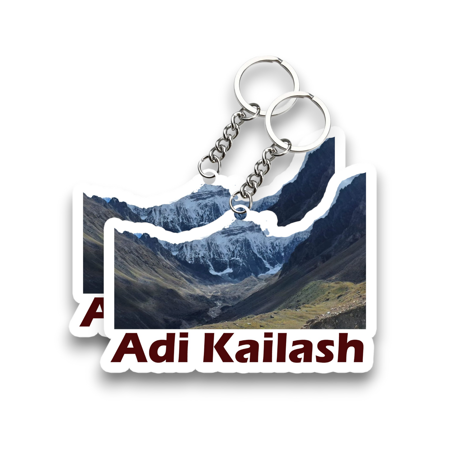 Beautiful Adi Kailash Key chain ( Set of 2 )