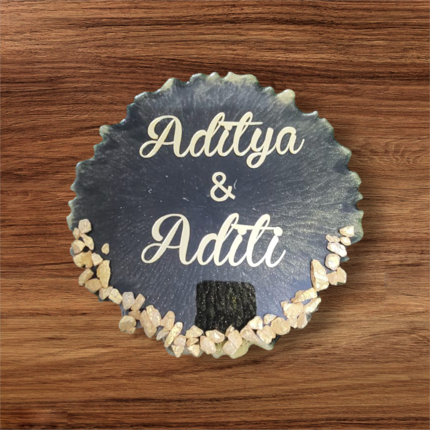 Customized Resin Name Plate ( Size 8 Inch )