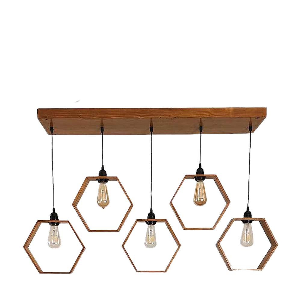 Decorative Wooden Hanging Light for Ceiling