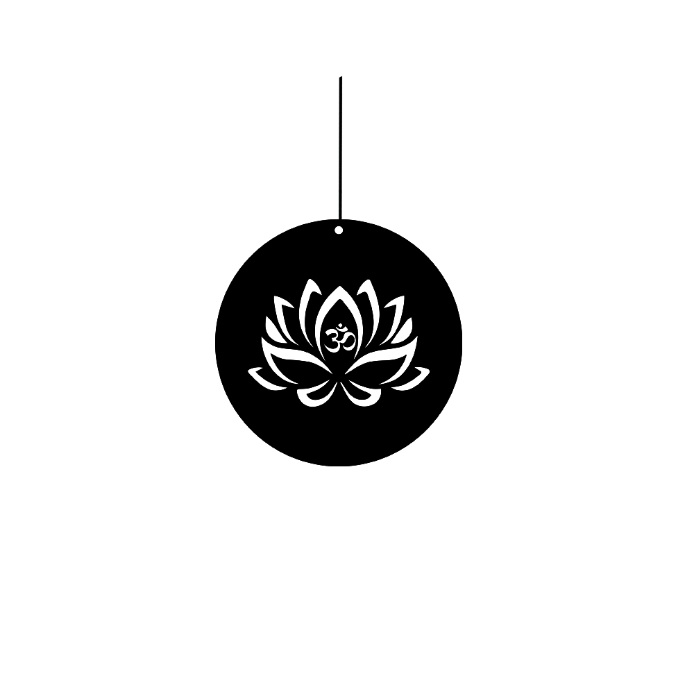 ShopTwiz Lotus Flower of Purity Car Hanging Decorative