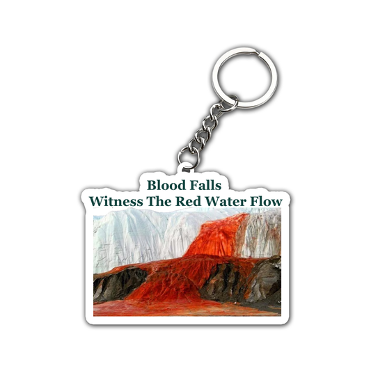 Witness The Red Water Flow  Key Chain (Set of 2)
