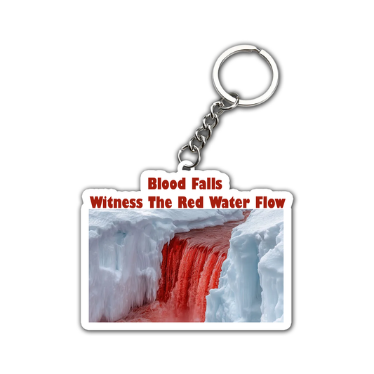 Witness The Red Water Flow Key Chain (Set of 2)