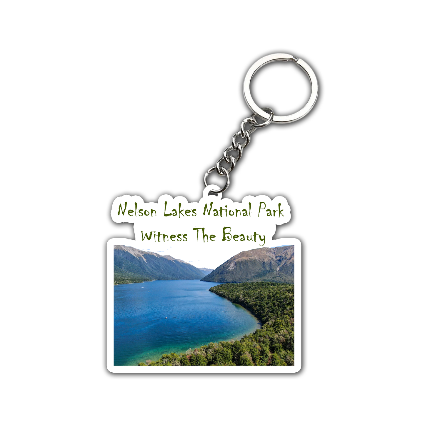Nelson Lakes National Park Key Chain (Set of 2)