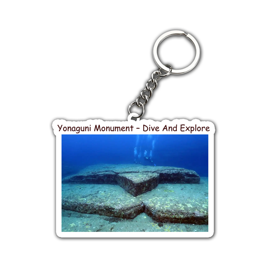 yonoguni Rainbow Mountain  Key Chain (Set of 2)