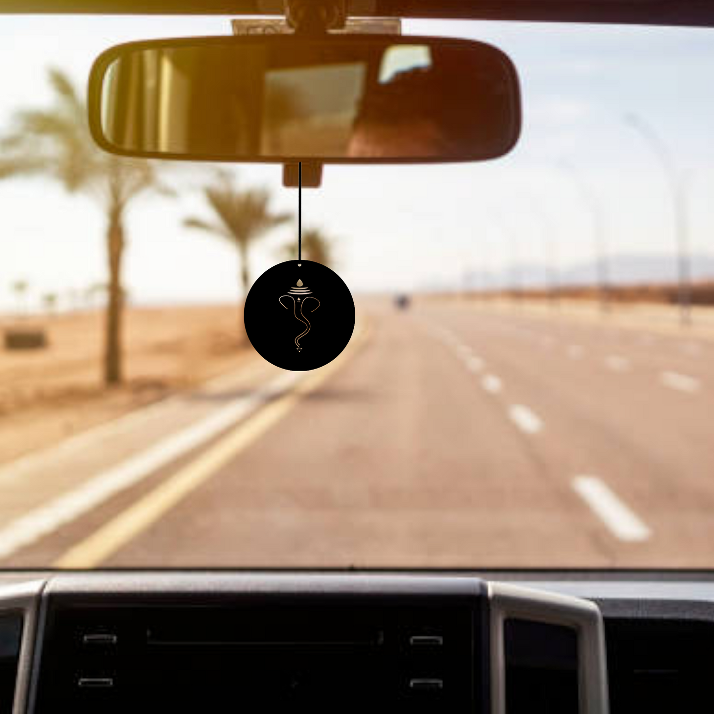 ShopTwiz Ganesh Ji Spiritual Hanging Car Hanging Decorative