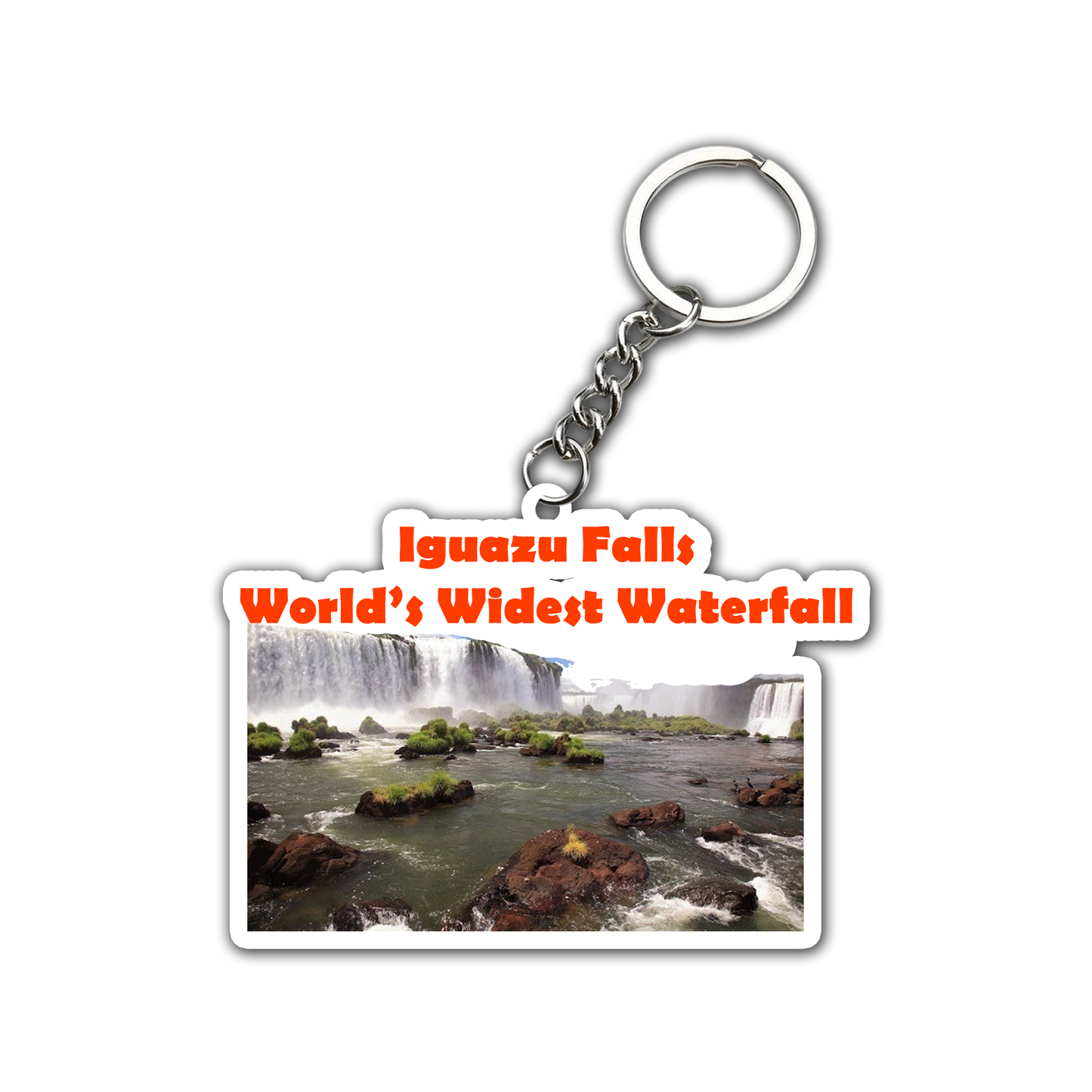 World Widest Waterfall  Key Chain (Set of 2)
