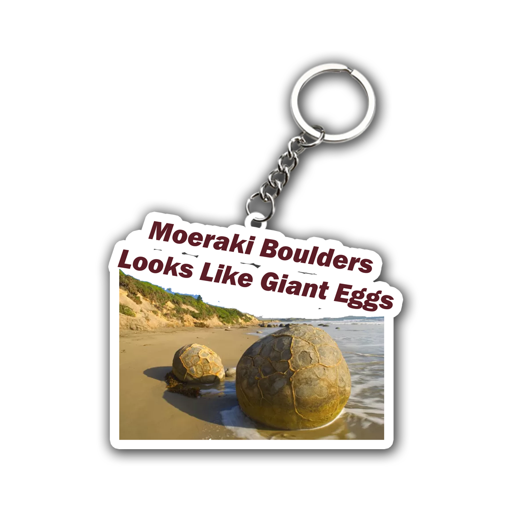 Like Giant Eggs Key Chain (Set of 2)
