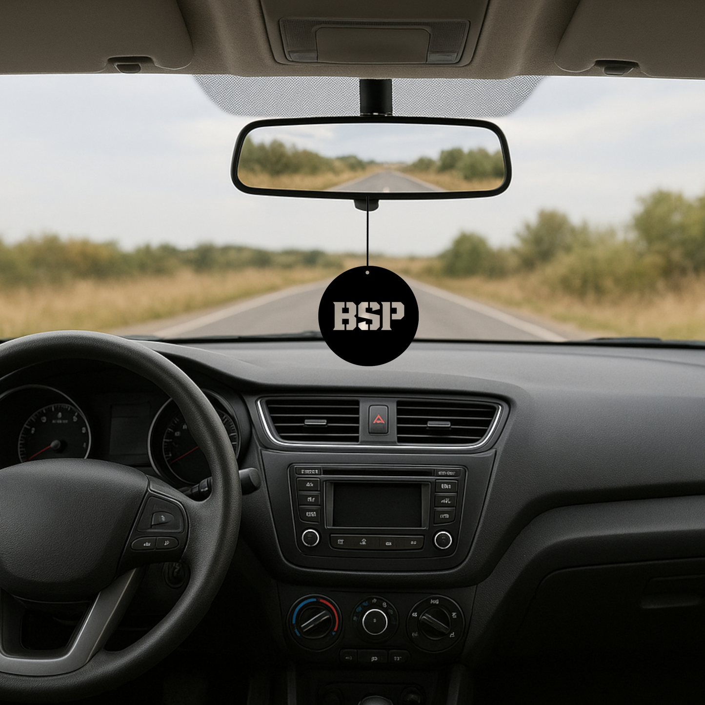 ShopTwiz SSP Custom Logo Car Hanging Decorative