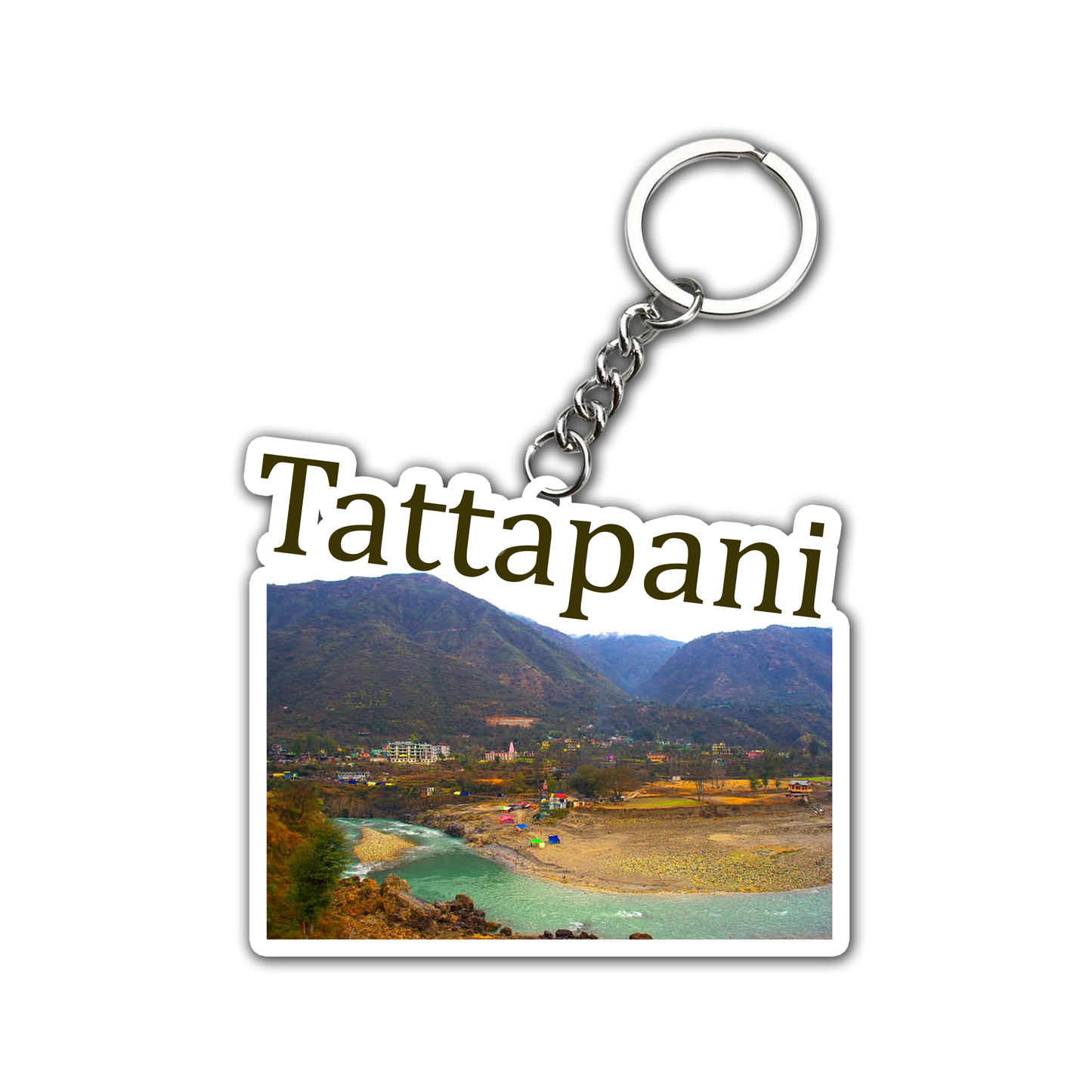 Beautiful Tattapani  Key Chain (Set of 2)
