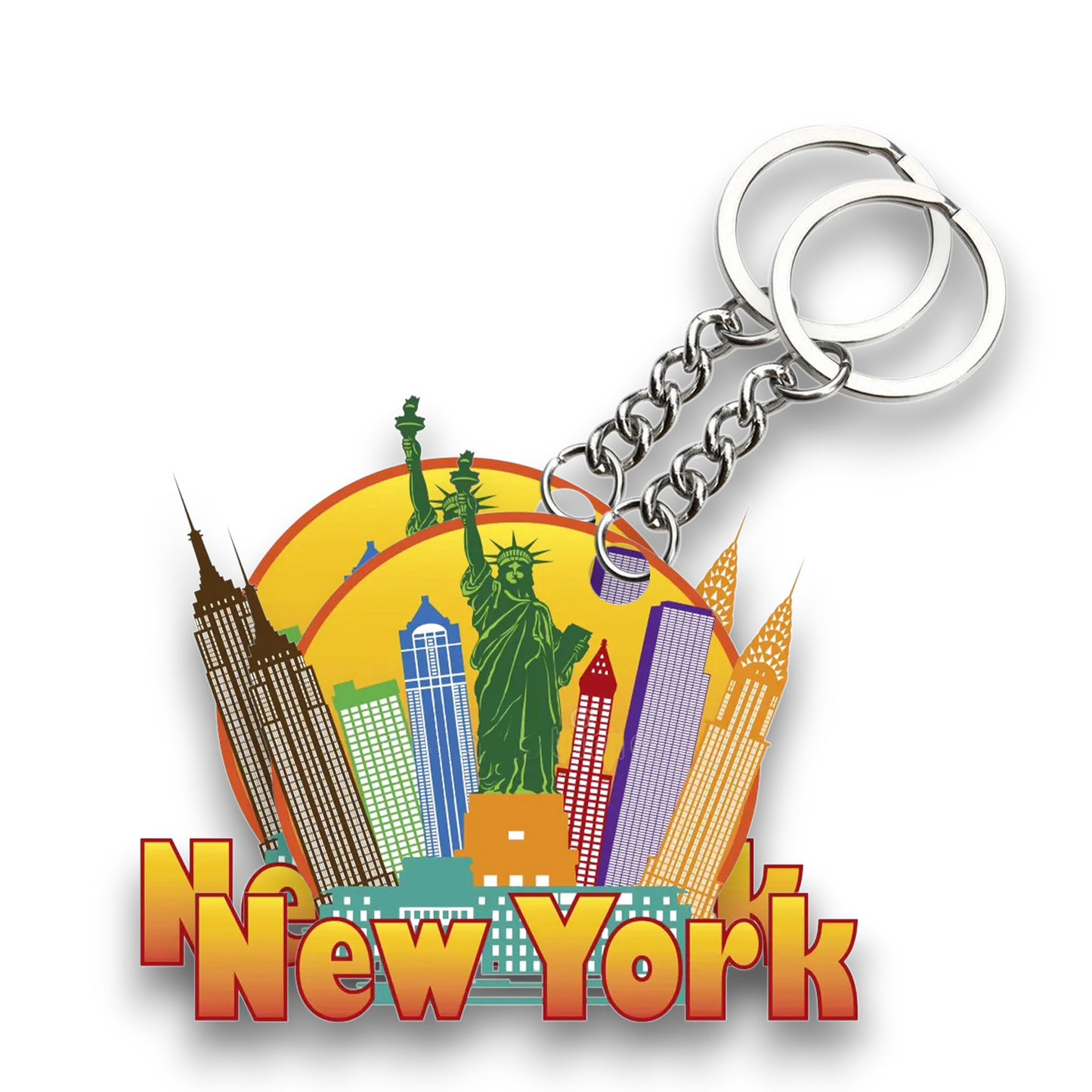 New York Key chain ( Set of 2 )