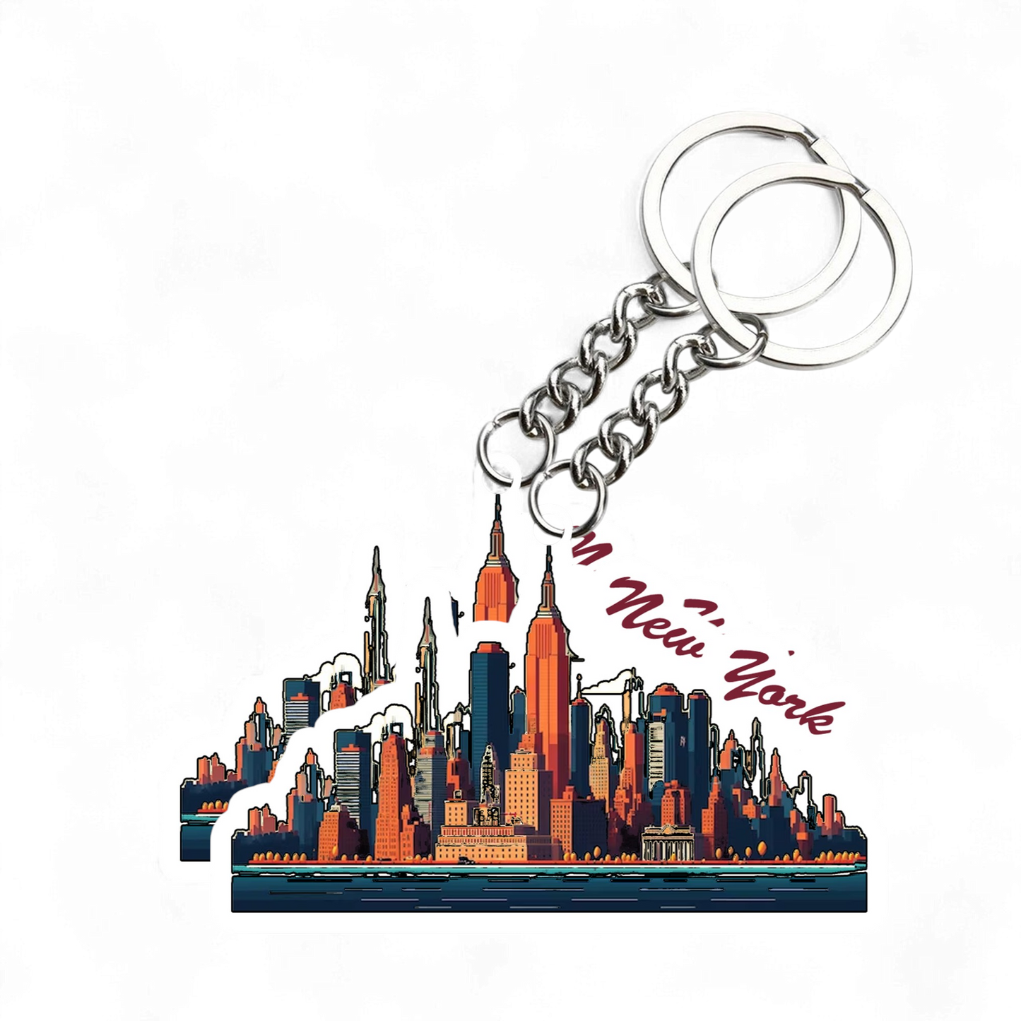 New York Key chain ( Set of 2 )