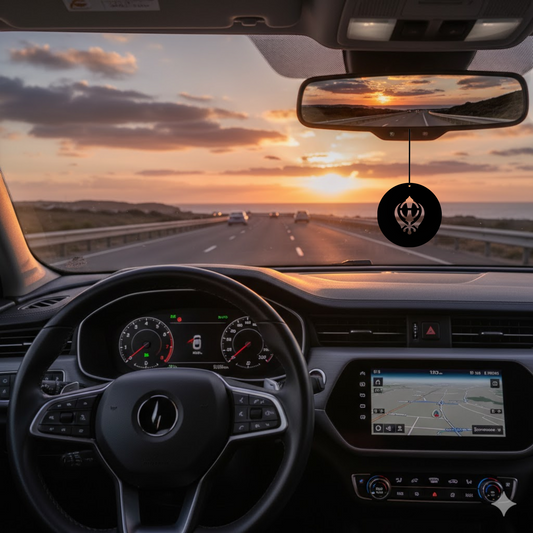 ShopTwiz Waheguru Ji Naam Sign Car Hanging Decorative