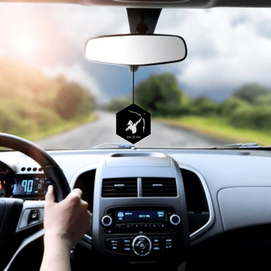 ShopTwiz Ram Naam Spiritual Tag Car Hanging Decorative