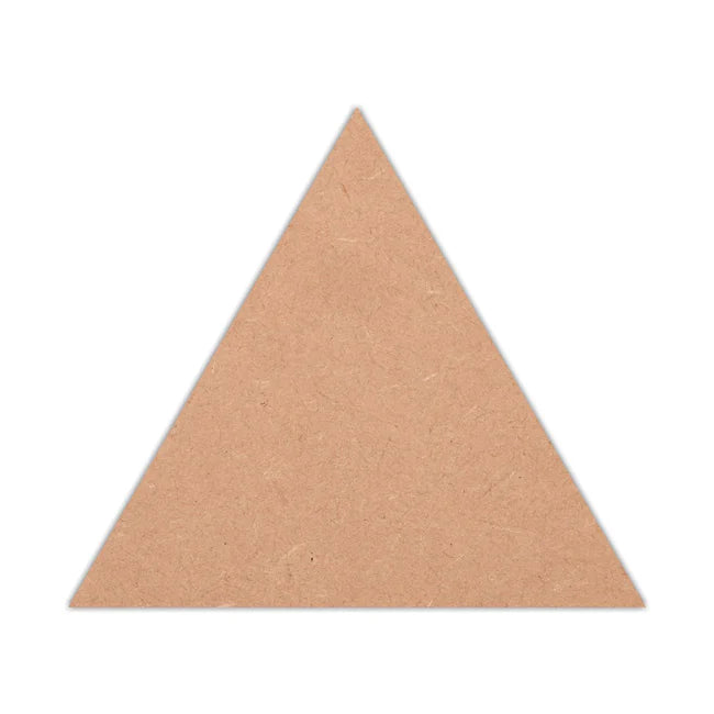 Triangle MDF Base for DIY Project