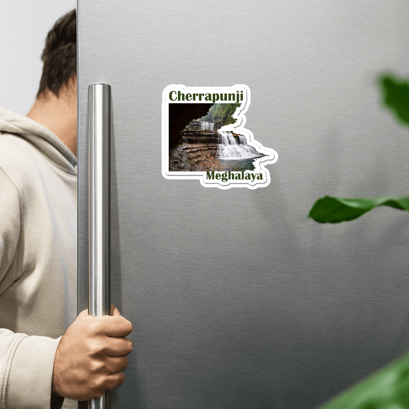 ShopTwiz Cherrapunji 2(Meghalaya) Awesome City Lovely Door Magnets And Fridge Magnet
