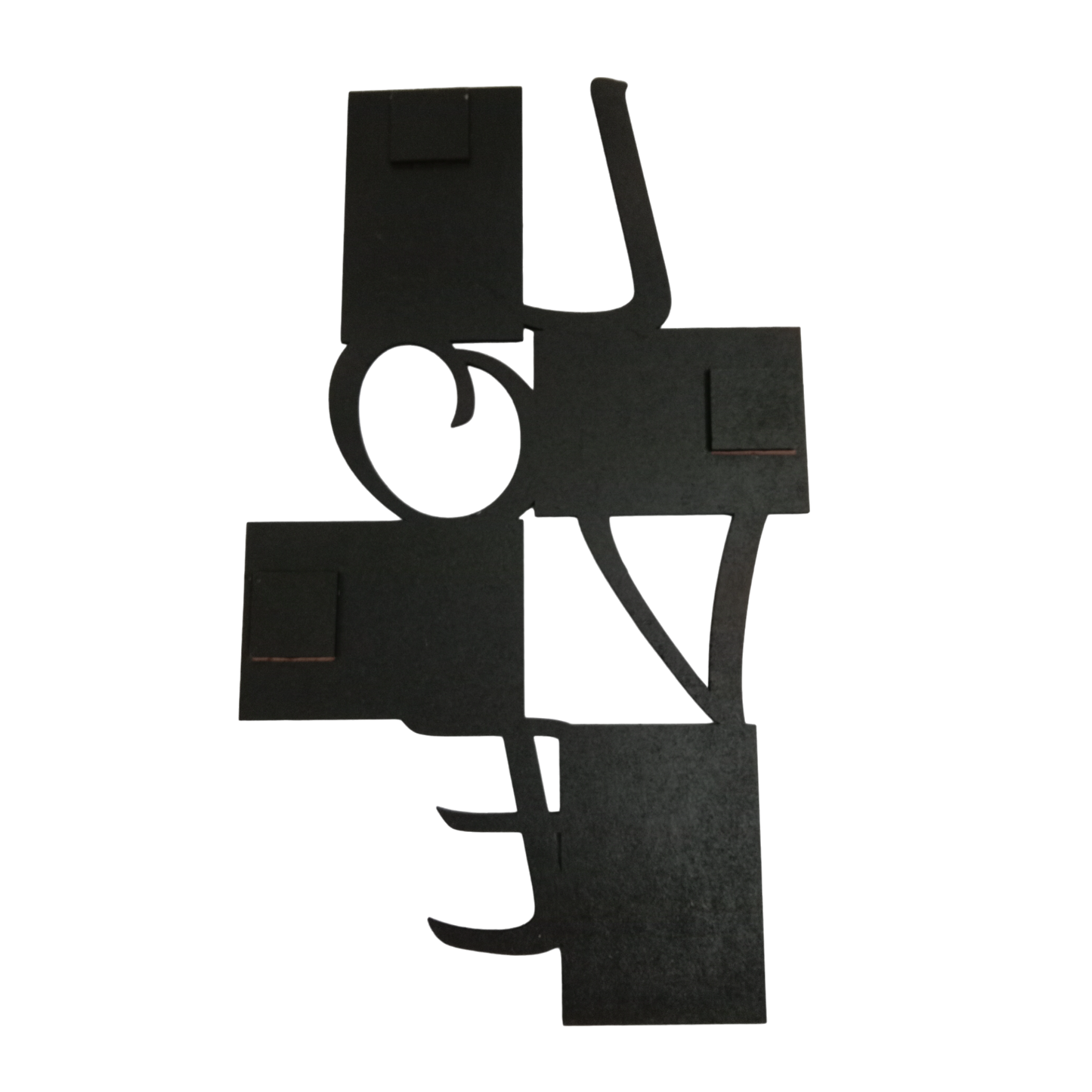 ShopTwiz My Crush Collage Photo Frame with 4 photos ( Customizable )