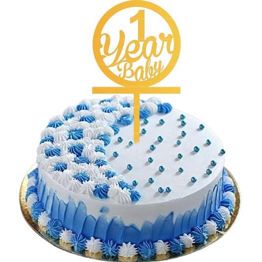 1 Year cake Topper