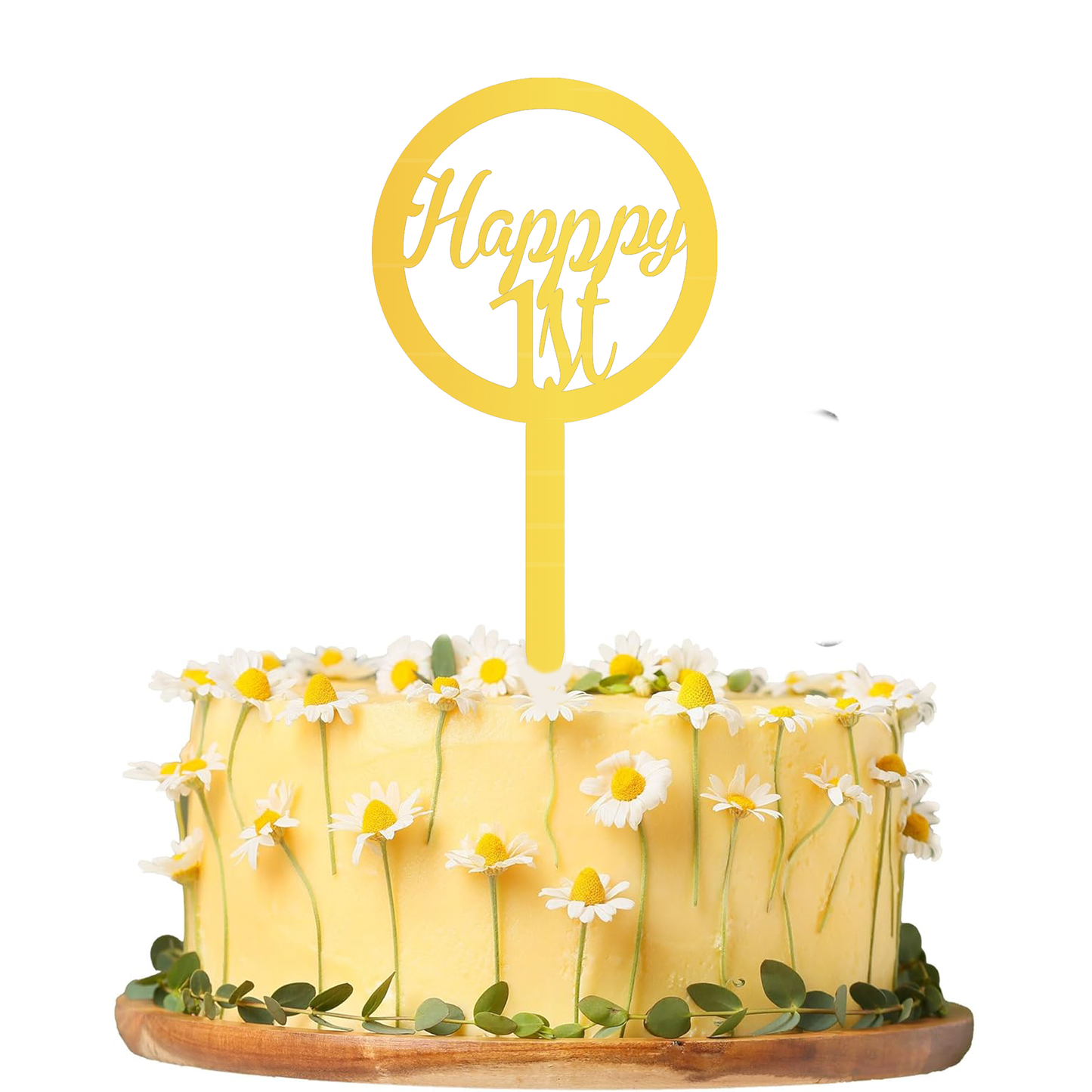 Happy 1st Cake Topper