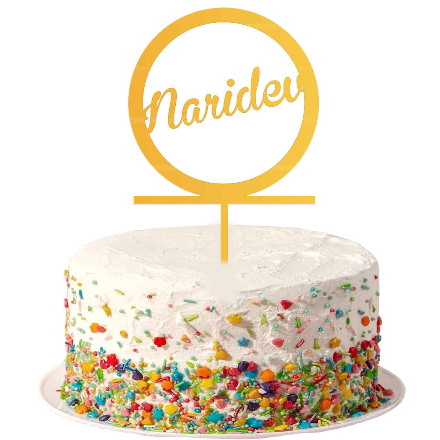 Customize Name cake topper