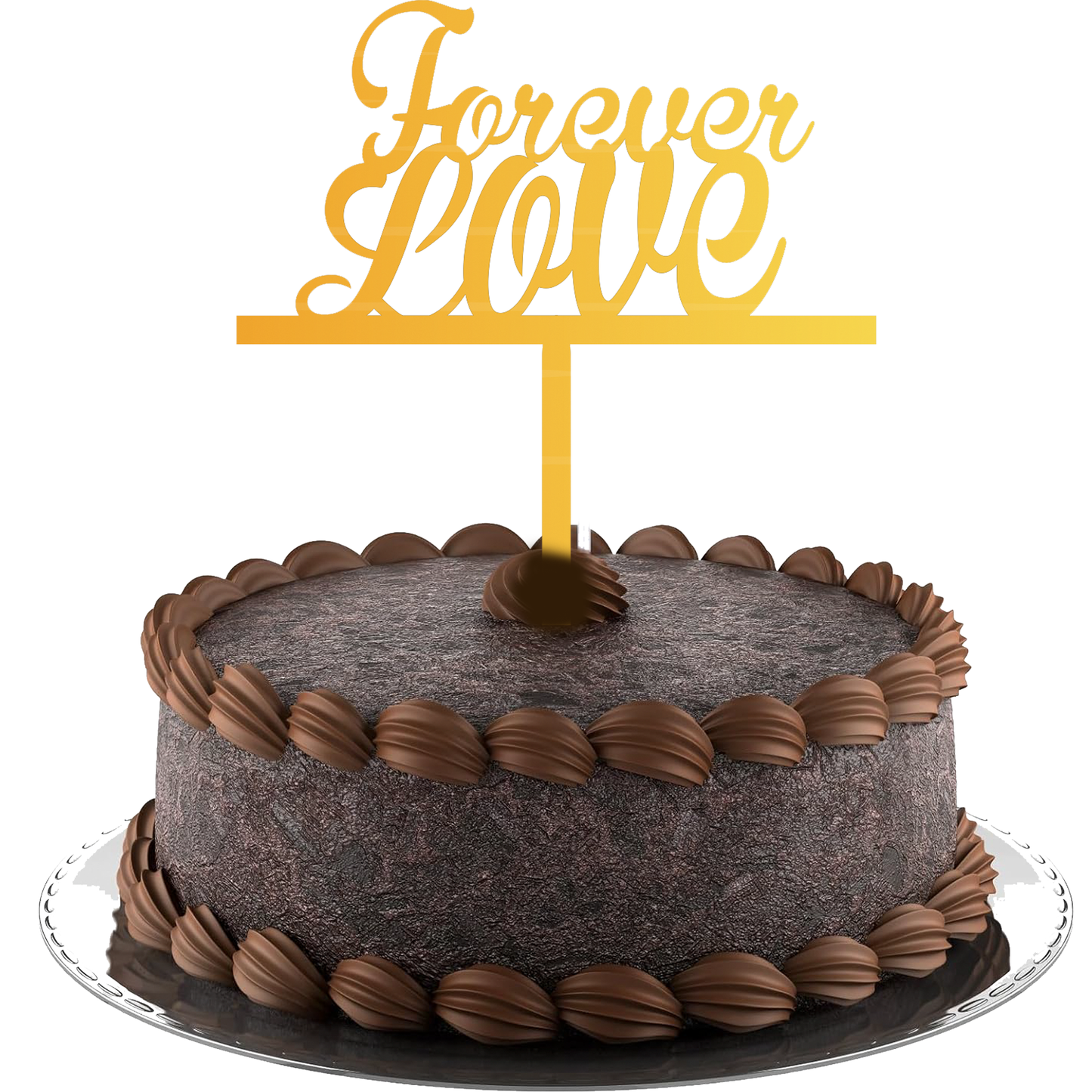 Forever Love cake topper