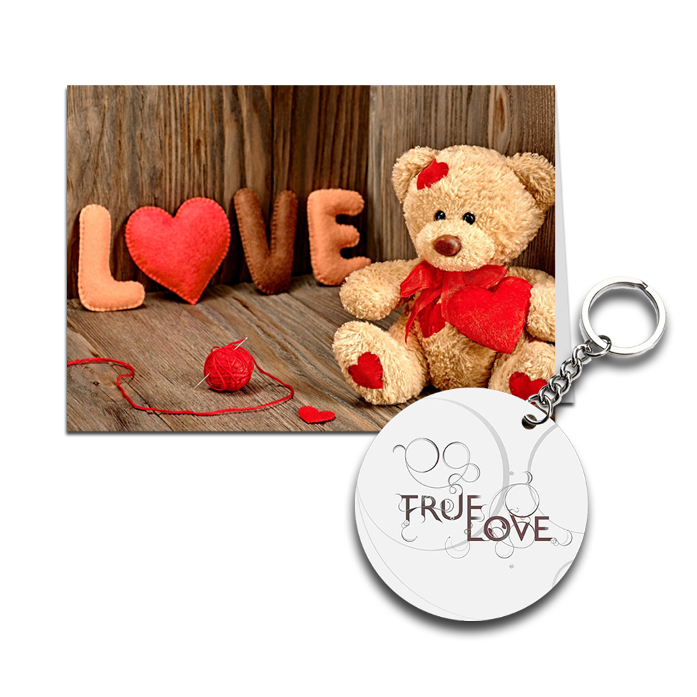 Love Printed Greeting Card