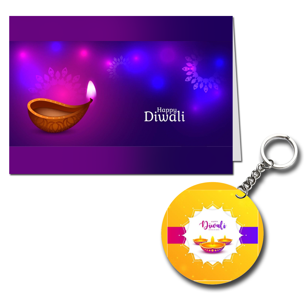 Happy Diwali Printed Greeting Card