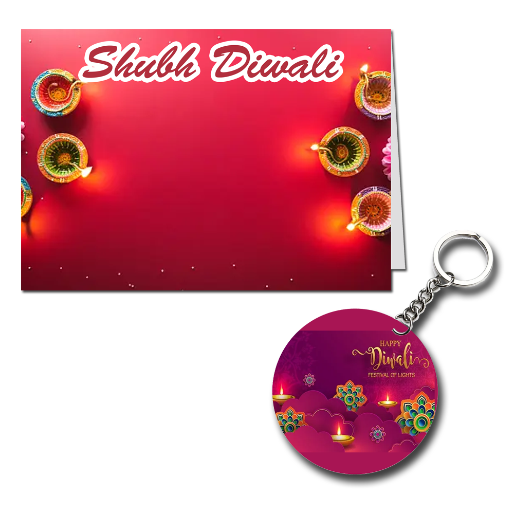Shubh Diwali Printed Greeting Card