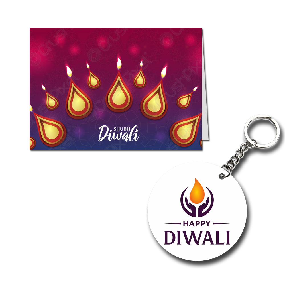 Happy Bhai Dooj Printed Greeting Card