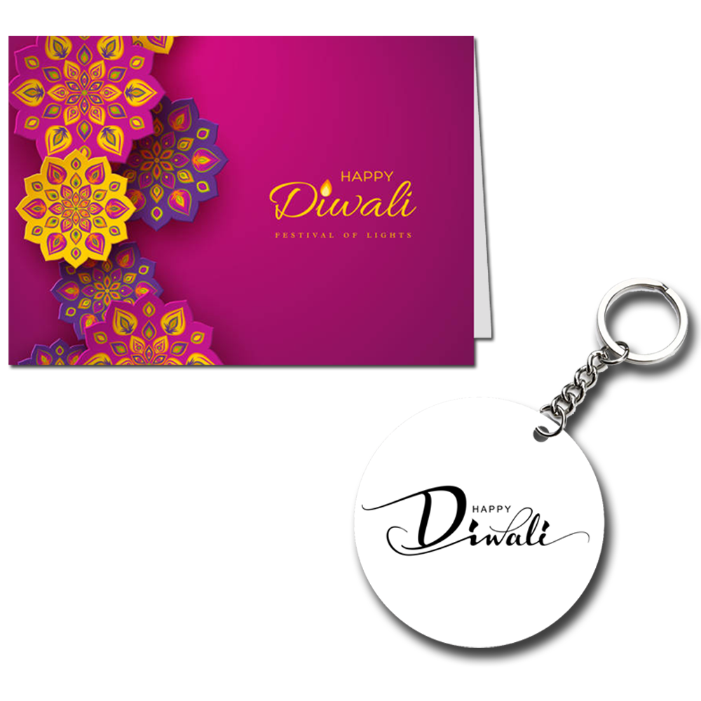 Happy Diwali Printed Greeting Card