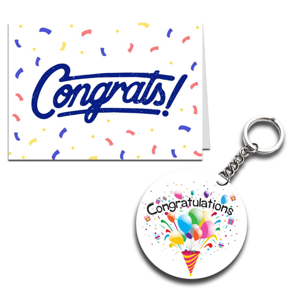 Congratulation Printed Greeting Card
