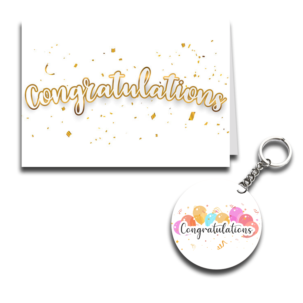 Congratulation Printed Greeting Card