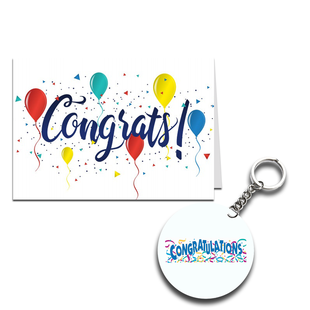 Congratulation Printed Greeting Card