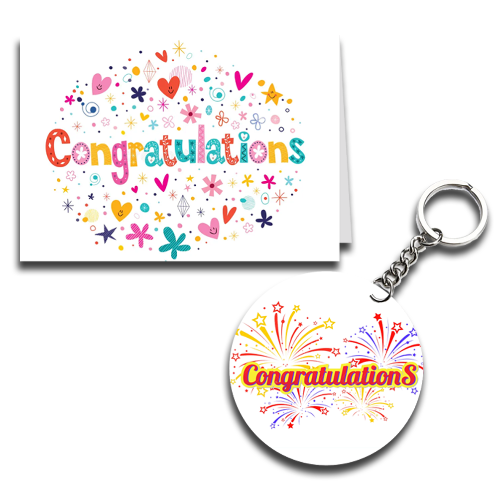Congratulation Printed Greeting Card