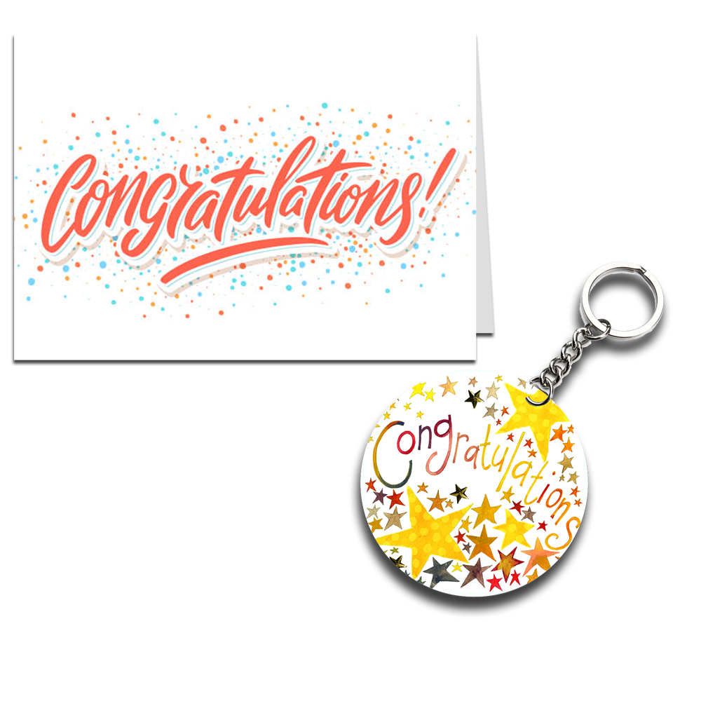 Congratulation Printed Greeting Card