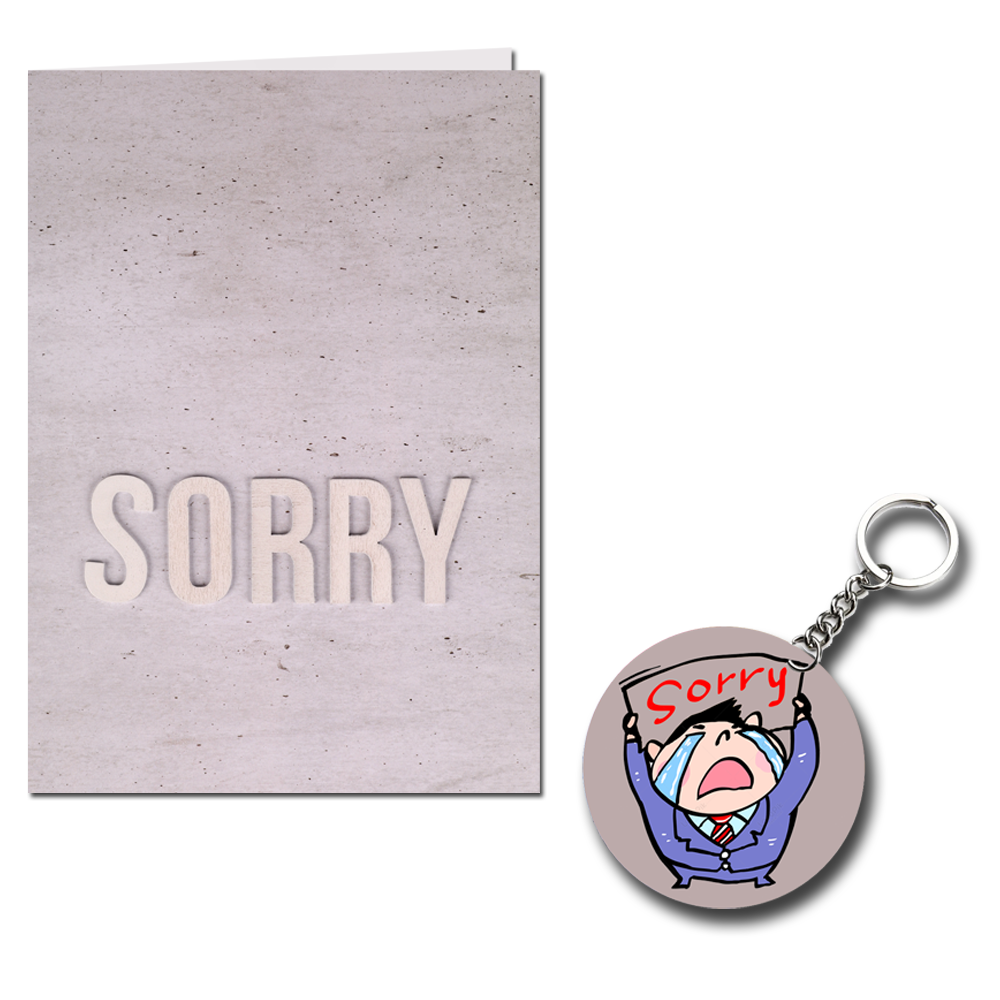 Sorry Printed Greeting Card