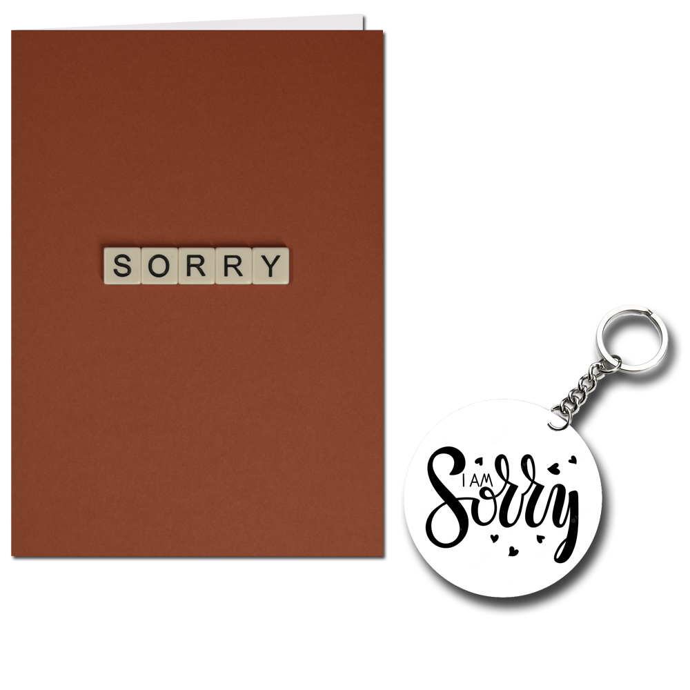 Sorry Printed Greeting Card